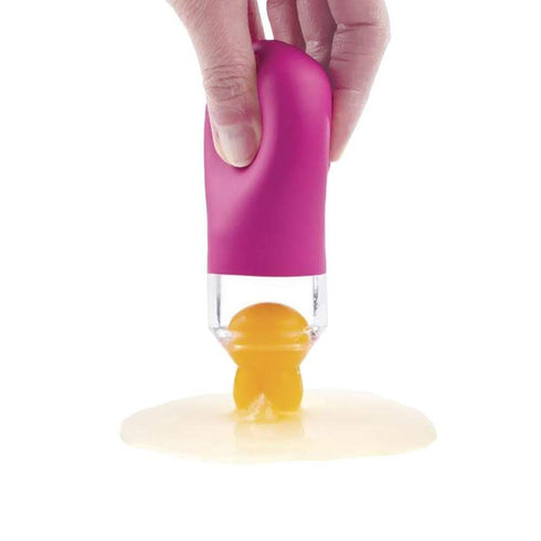 AussieSuperStore Homeware Supplies Silicone Sucker Egg Yolk Separator Silicone Sucker Egg Yolk Separator | Yolk Out Egg Sucker Utensils CBEGGSUCKR